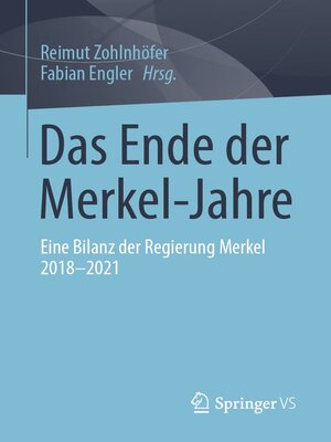 cover image of Das Ende der Merkel-Jahre